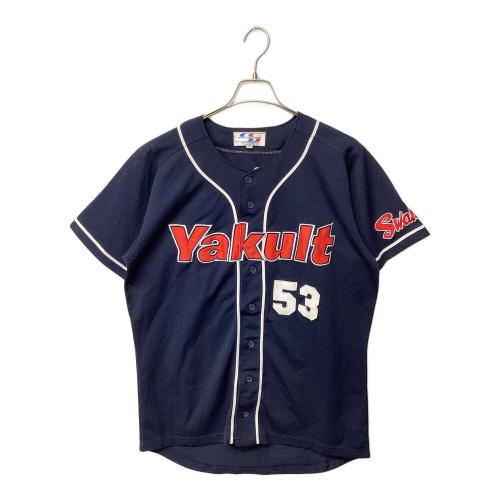 東京ヤクルトスワローズ (トウキョウヤクルトスワローズ) 応援グッズ SIZE Free ネイビー ユニフォーム 【53】五十嵐亮太 レプリカ