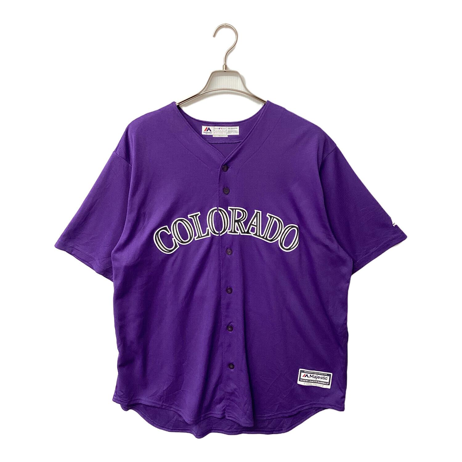 コロラド・ロッキーズ 応援グッズ SIZE 2XL パープル 【28 コロラド・ロッキーズ 応援グッズ SIZE 2XL パープル 【28