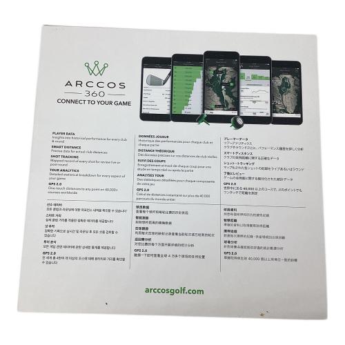 Arccos Golf ゴルフGPSナビ グリーン Arccos 360