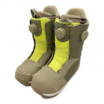 BURTON (バートン) スノーボードブーツ メンズ SIZE 25.5cm ベージュ RULER WIDE BOAシステム