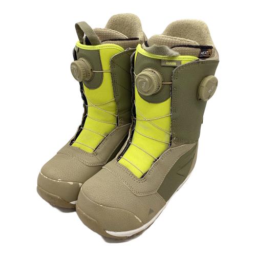 BURTON (バートン) スノーボードブーツ メンズ SIZE 25.5cm ベージュ RULER WIDE BOAシステム