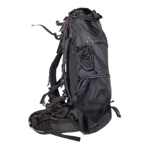 and wander (アンドワンダー) バックパック ブラック AW01-AA102 エクスパックバックパック 背面長 51cm以上 21-30L(日帰り)