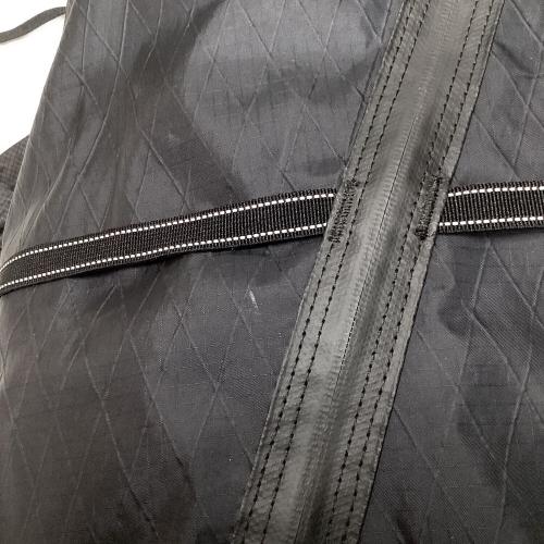 and wander (アンドワンダー) バックパック ブラック AW01-AA102 エクスパックバックパック 背面長 51cm以上 21-30L(日帰り)