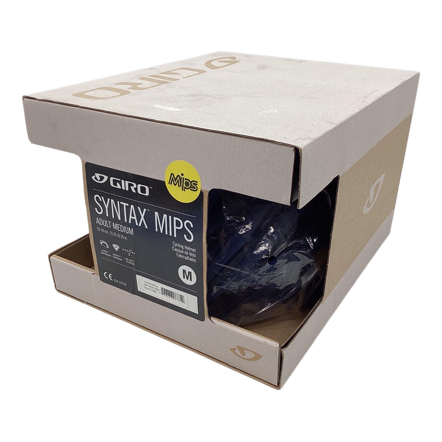 GIRO (ジロ) サイクル用ヘルメット SIZE M ネイビー SYNTAX MIPS