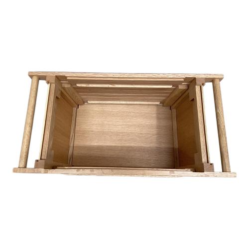 IKIKI (イキキ) 収納ケース シェルフコンテナM オーク