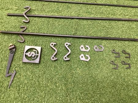 SOMABITO (ソマビト) 焚火台用品 焚き火パラレールハンガー