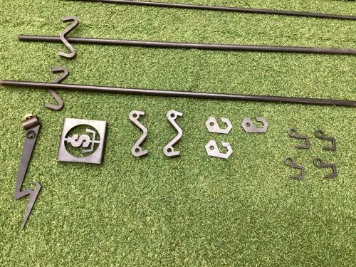 SOMABITO (ソマビト) 焚火台用品 焚き火パラレールハンガー