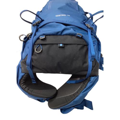 OSPREY (オスプレー) バックパック 38L ブルー ケストレル38 背面長 51cm以上 31-40L(山小屋泊)