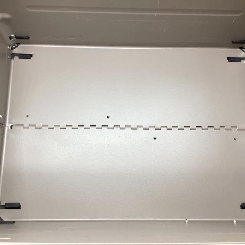 Snow peak (スノーピーク) 収納ケース ※グリップ・開閉固定パーツ一部欠品 シェルフコンテナ25 Geekfield限定ミルカーキ