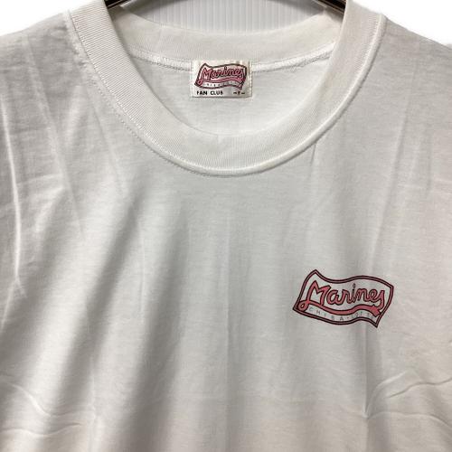 千葉ロッテマリーンズ (チバロッテマリーンズ) 応援グッズ ホワイト 90's Tシャツ