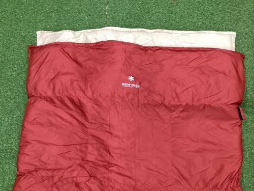 Snow peak (スノーピーク) 封筒型シュラフ(ダウン) BDD-104 セパレートオフトンワイド 1400 【冬用】 約105×210cm