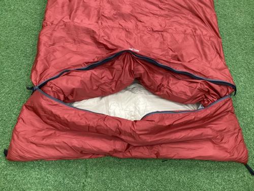 Snow peak (スノーピーク) 封筒型シュラフ(ダウン) BDD-104 セパレートオフトンワイド 1400 【冬用】 約105×210cm