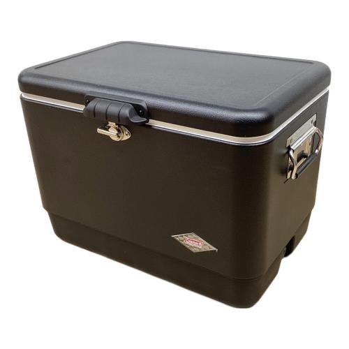 Coleman (コールマン) クーラーボックス 54QT/51L ブラック スチールベルトクーラー