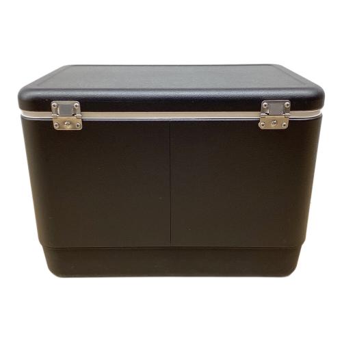 Coleman (コールマン) クーラーボックス 54QT/51L ブラック スチールベルトクーラー