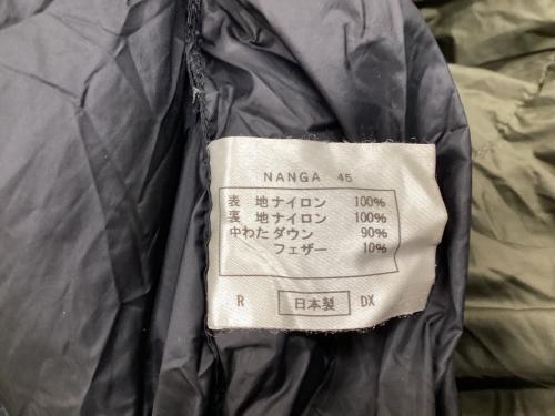 NANGA (ナンガ) マミー型シュラフ(ダウン) レギュラー・3ten別注 オーロラテックス 450DX 【冬用】