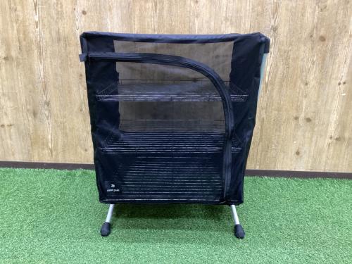 Snow peak (スノーピーク) システムラック ブラック CK-055 メッシュラックスタンド