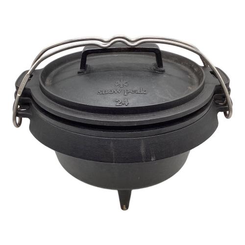 Snow peak (スノーピーク) ダッチオーブン 廃盤品 CS-400 和鉄オーブンポット ぶんぶく24 セット