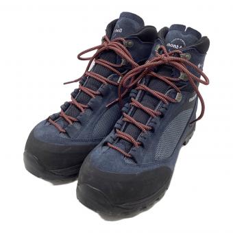 mont-bell (モンベル) トレッキングシューズ メンズ SIZE 26.5cm ネイビー×ブラック 1129630 アルパインクルーザー800 ワイド ハイカット(ソフトソール) GORE-TEX