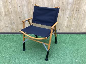 Kermit chair (カーミットチェア) アウトドアチェア ブラック USA製 カーミットチェア オーク