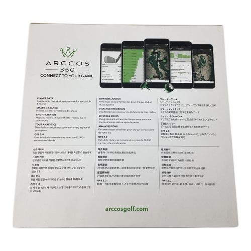 Arccos Golf ゴルフGPSナビ グリーン Arccos 360