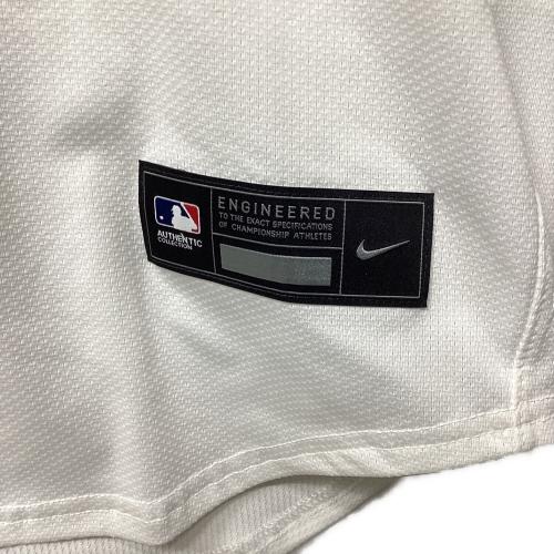 ロサンゼルス・ドジャース 応援グッズ SIZE 48 ホワイト×ブルー ワールドシリーズ優勝バッジ付エリートジャージ ユニフォーム 【17】大谷翔平 選手着用仕様