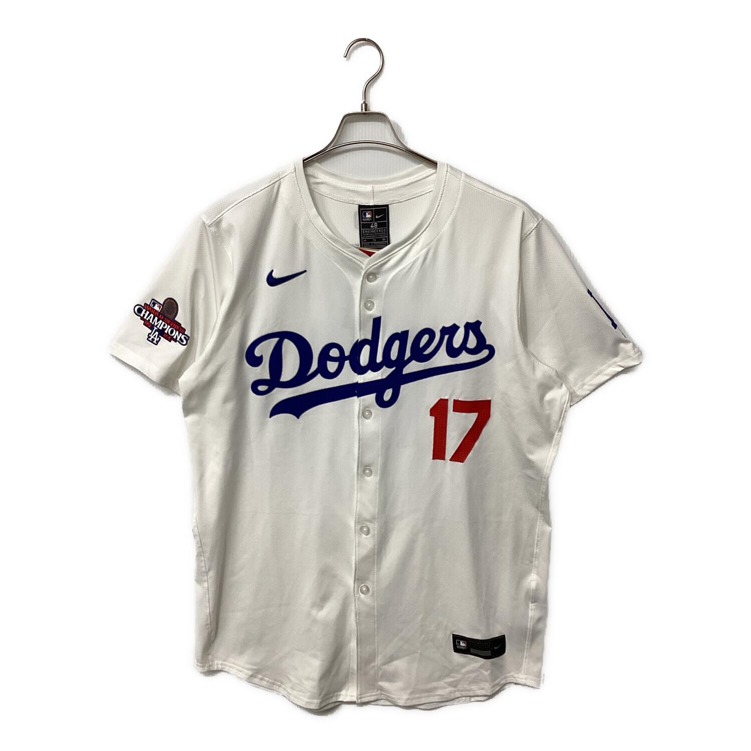 ロサンゼルス・ドジャース 応援グッズ SIZE 48 ホワイト×ブルー