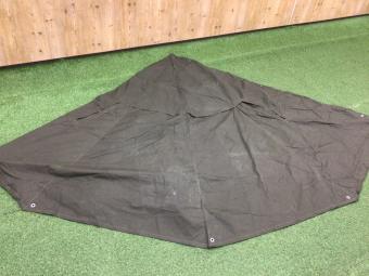 ポーランド軍 軍幕 オリーブ ※スキンのみ ポンチョテント2枚組 SIZE 3(180～190㎝)