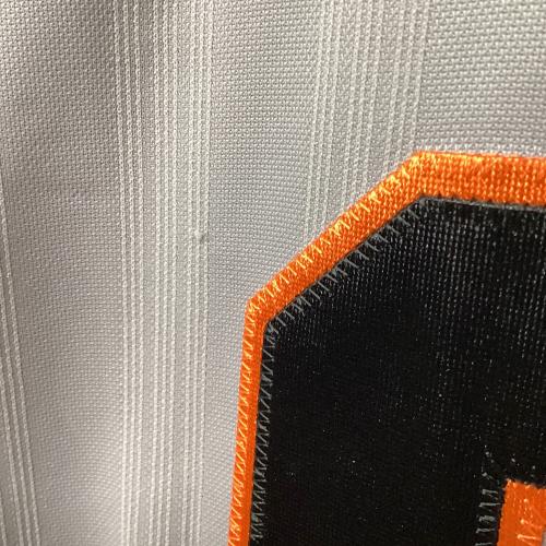 読売ジャイアンツ (ヨミウリジャイアンツ) 応援グッズ SIZE L グレー×オレンジ 亀井善行【9】 ユニフォーム 2010年ビジターレプリカユニフォーム