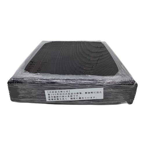 Fatwood Factory (ファットウッド ファクトリー) 焚火台用品 古民家200年古材使用 限定品 ⑪ 古材焼燻し薪割り台S カスタムモデル