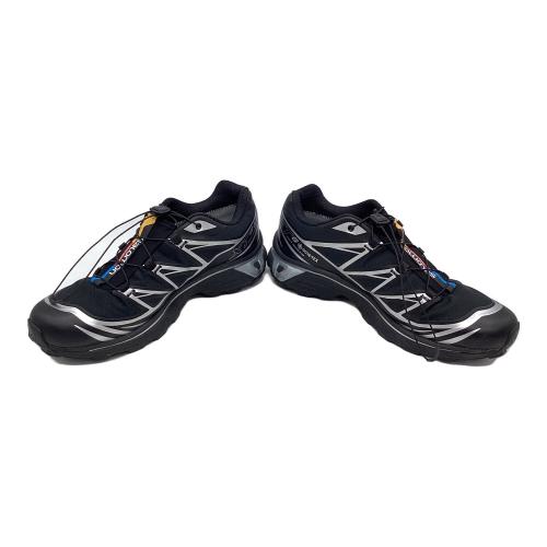 SALOMON (サロモン) トレッキングシューズ メンズ SIZE 27.5cm ブラック×シルバー 474506 XT-6 GTX トレランシューズ GORE-TEX
