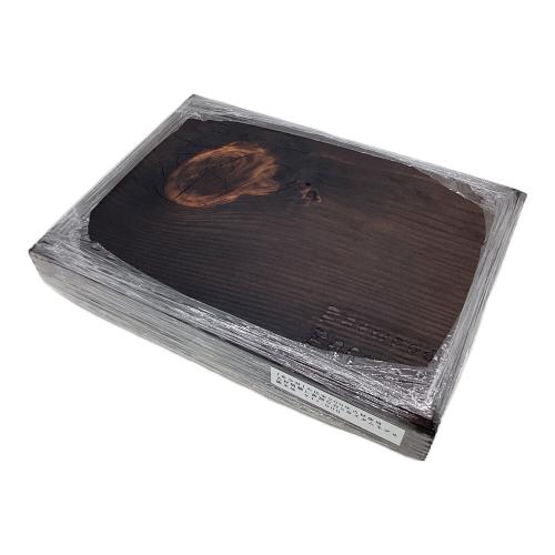 Fatwood Factory (ファットウッド ファクトリー) 焚火台用品 古民家200年古材使用 限定品 ① 古材焼燻し薪割り台S カスタムモデル