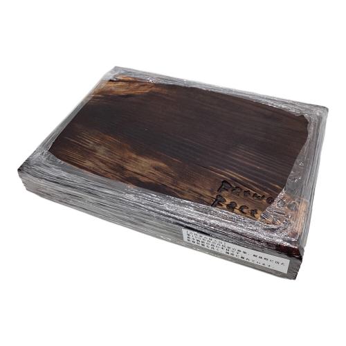 Fatwood Factory (ファットウッド ファクトリー) 焚火台用品 古民家200年古材使用 限定品 ② 古材焼燻し薪割り台S カスタムモデル