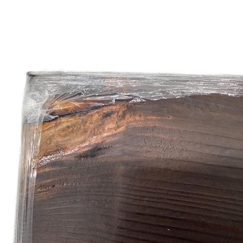 Fatwood Factory (ファットウッド ファクトリー) 焚火台用品 古民家200年古材使用 限定品 ② 古材焼燻し薪割り台S カスタムモデル