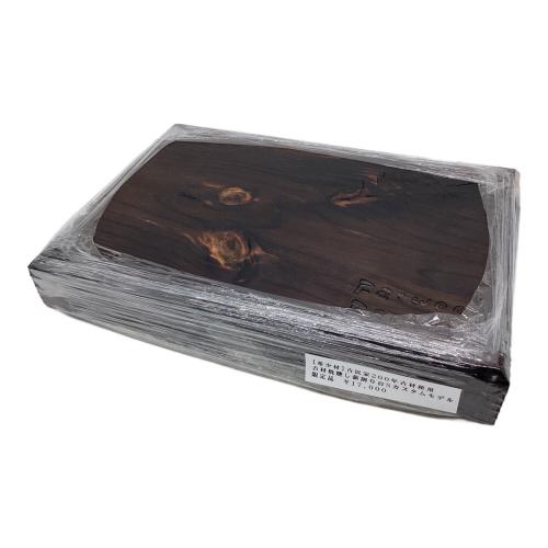 Fatwood Factory (ファットウッド ファクトリー) 古材焼燻し薪割り台S カスタムモデル 焚火台用品 古民家200年古材使用 限定品 ③