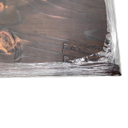 Fatwood Factory (ファットウッド ファクトリー) 古材焼燻し薪割り台S カスタムモデル 焚火台用品 古民家200年古材使用 限定品 ③