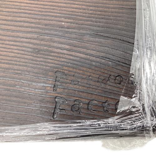 Fatwood Factory (ファットウッド ファクトリー) 古材焼燻し薪割り台S カスタムモデル 焚火台用品 古民家200年古材使用 限定品 ④