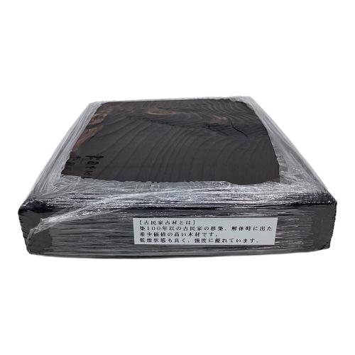 Fatwood Factory (ファットウッド ファクトリー) 焚火台用品 古民家200年古材使用 限定品 ⑤ 古材焼燻し薪割り台S カスタムモデル