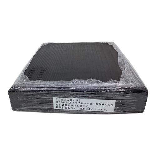 Fatwood Factory (ファットウッド ファクトリー) 焚火台用品 古民家200年古材使用 限定品 ⑨ 古材焼燻し薪割り台S カスタムモデル