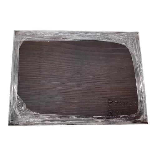 Fatwood Factory (ファットウッド ファクトリー) 焚火台用品 古民家200年古材使用 限定品 ⑩ 古材焼燻し薪割り台S カスタムモデル