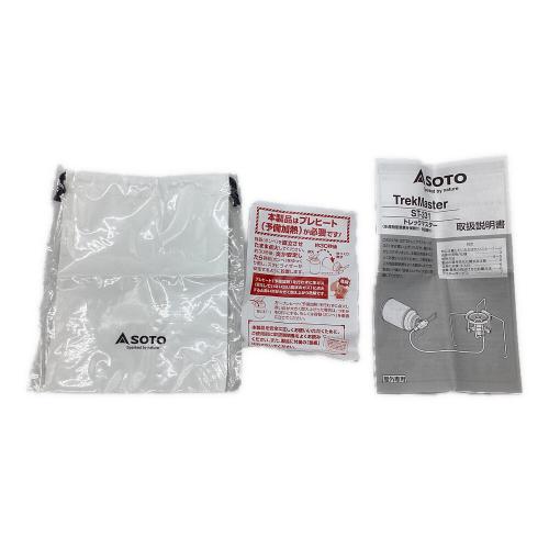 SOTO (ソト) シングルガスバーナー トレックマスター PSLPGマーク有 ST-331 2025年製 使用燃料【CB缶】 未使用品