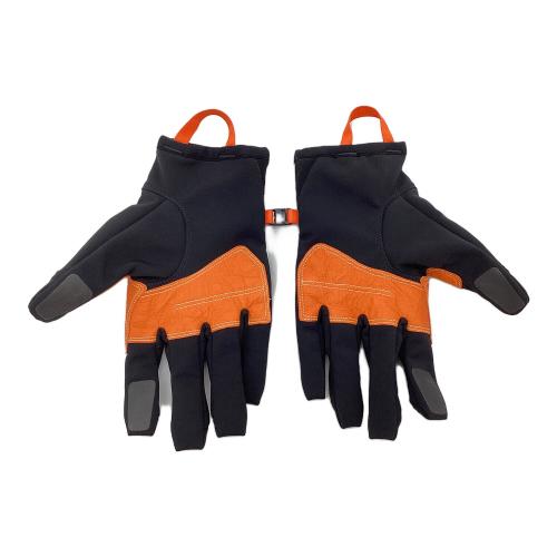 THE NORTH FACE (ザ ノース フェイス) 登山雑貨 SIZE L ブラック×オレンジ GORE-TEX INFINIUM NN62202 インフェルノアプローチグローブ