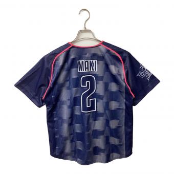 横浜DeNAベイスターズ (ヨコハマディーエヌエーベイスターズ) 応援グッズ SIZE S ネイビー ファンフェスティバル2022 マリノスコラボ ユニフォーム 【2】牧秀悟 レプリカ