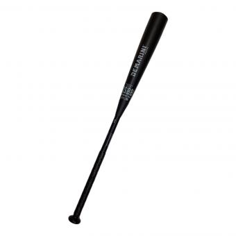 DeMARINI (ディマリニ) 軟式バット 84㎝ ブラック 他社製ケース付 730g ケーポイントストロング3 DJRBKPTBE