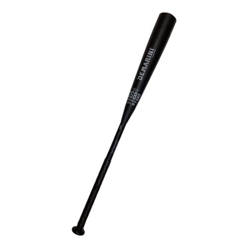 DeMARINI (ディマリニ) 軟式バット 84㎝ ブラック 他社製ケース付 730g ケーポイントストロング3 DJRBKPTBE