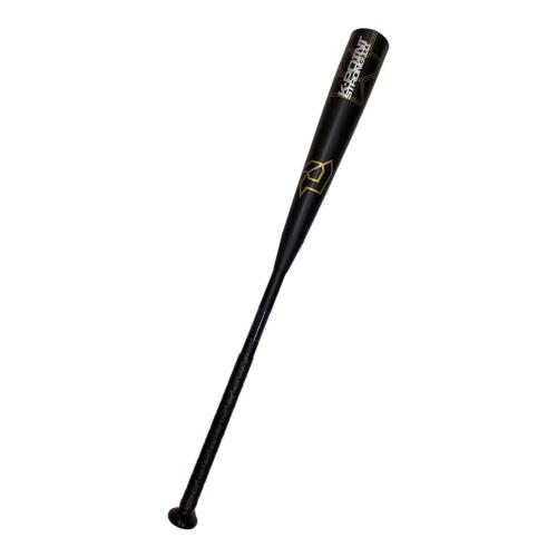 DeMARINI (ディマリニ) 軟式バット 84㎝ ブラック 他社製ケース付 730g ケーポイントストロング3 DJRBKPTBE