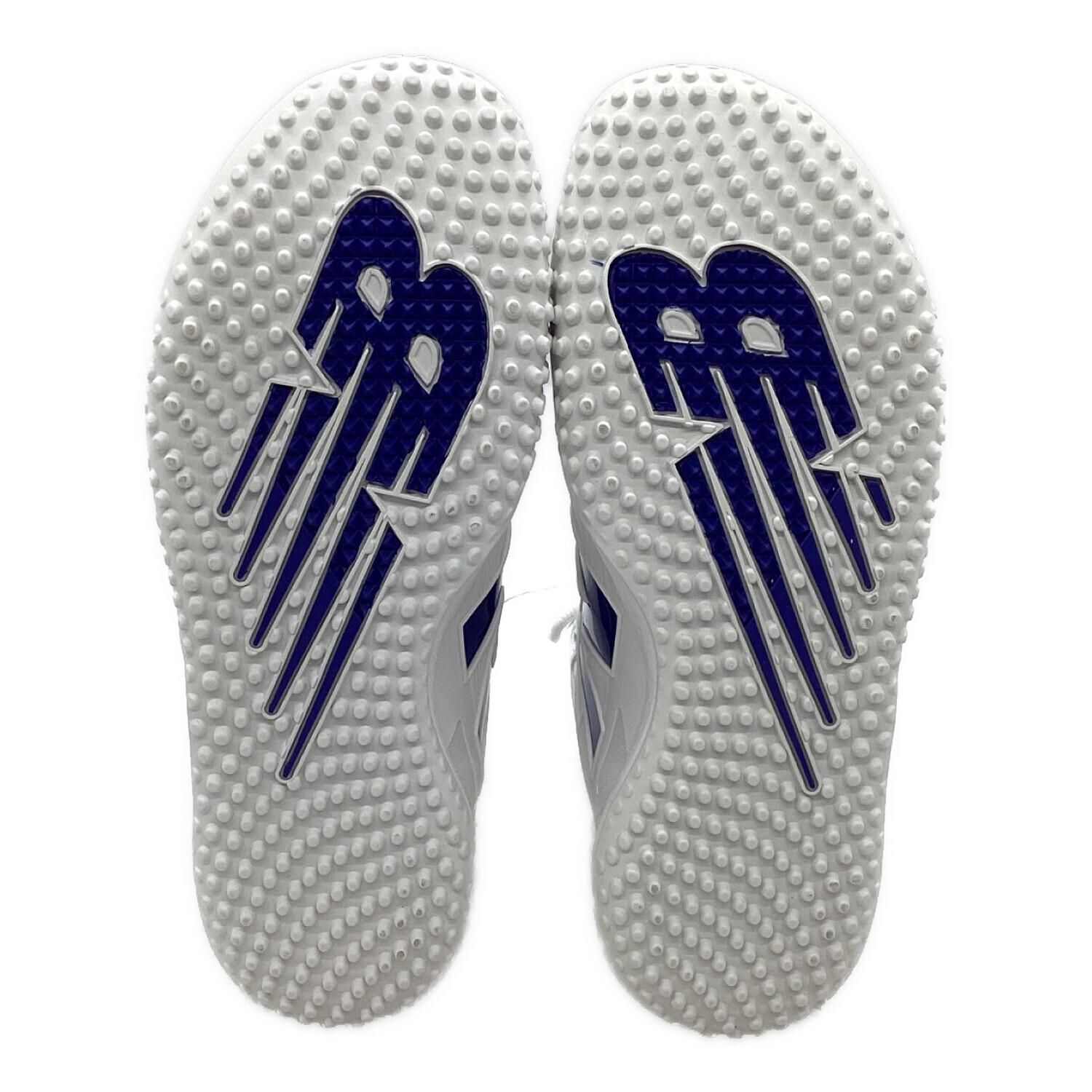 NEW BALANCE (ニューバランス) 野球 SIZE 28cm ホワイト×ブルー