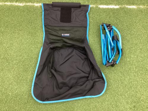 Helinox (ヘリノックス) アウトドアチェア ブラック×ブルー サンセットチェア