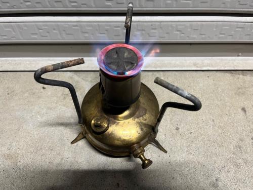 OPTIMUS (オプティマス) ケロシンバーナー バーナーヘッドにプリムス刻印有 No.00