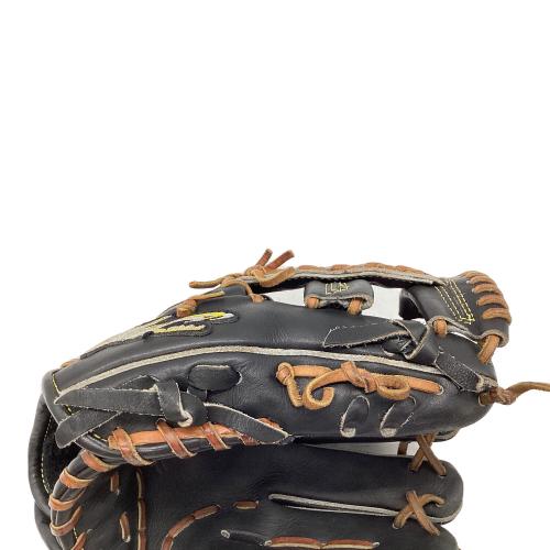 Ip Selec 硬式グローブ ブラック×ブラウン ケース付 内野用