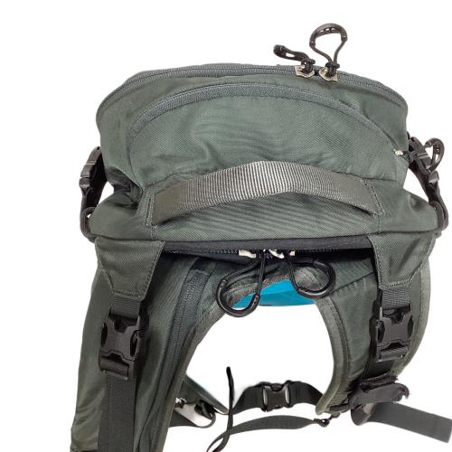 OSPREY (オスプレー) バックパック ブラック×グリーン バックカントリー用 キャンバー32 背面長 51cm以上 31-40L(山小屋泊)